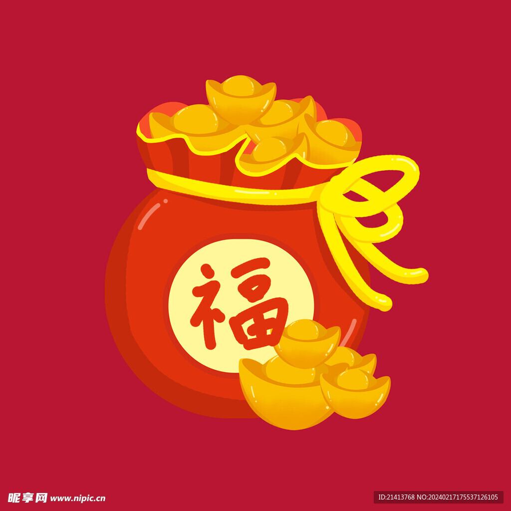 福袋红包素材