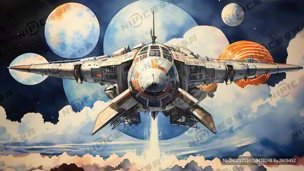 和平 航空 航天 未来科幻