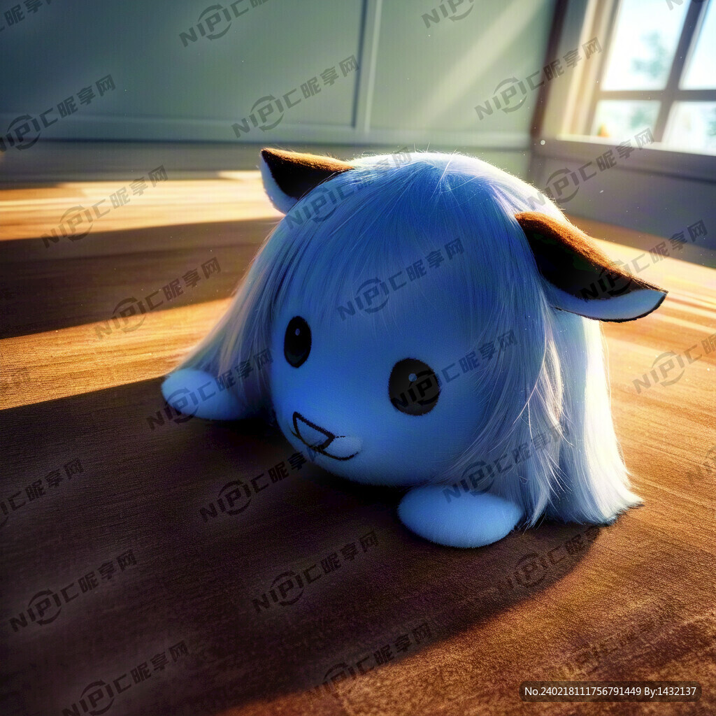 奶牛 卡通 3D模型 完美光影