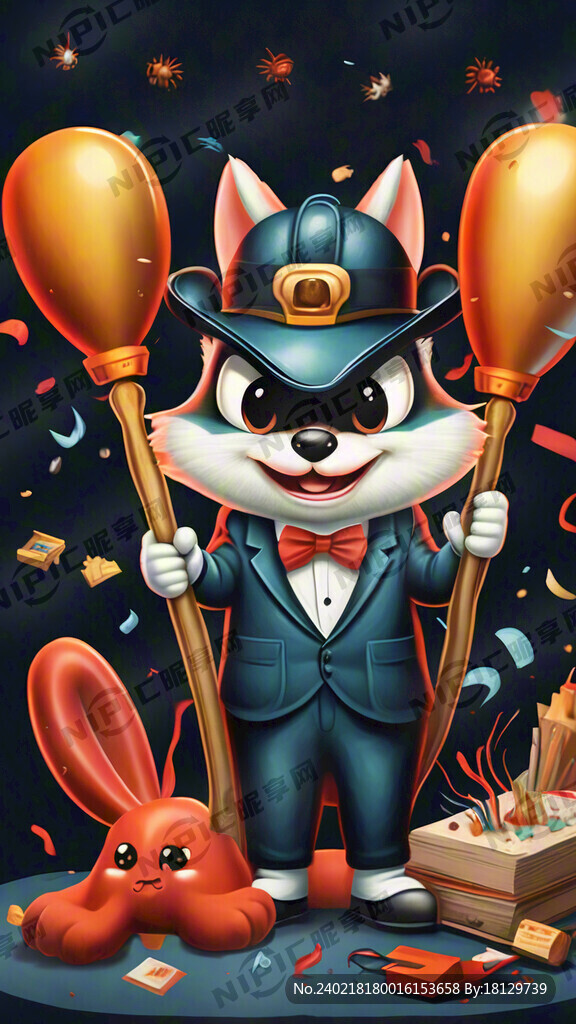 开工大吉个性海报