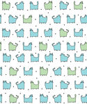 猫图案背景填充