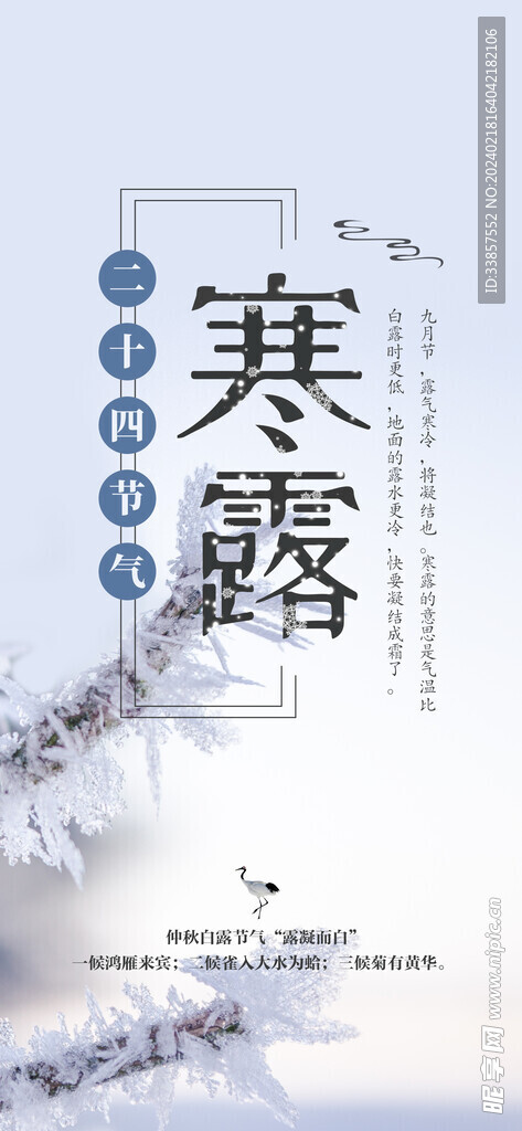 寒露海报           