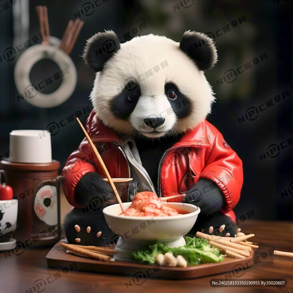 一个可爱呆萌 有丰富的细节
