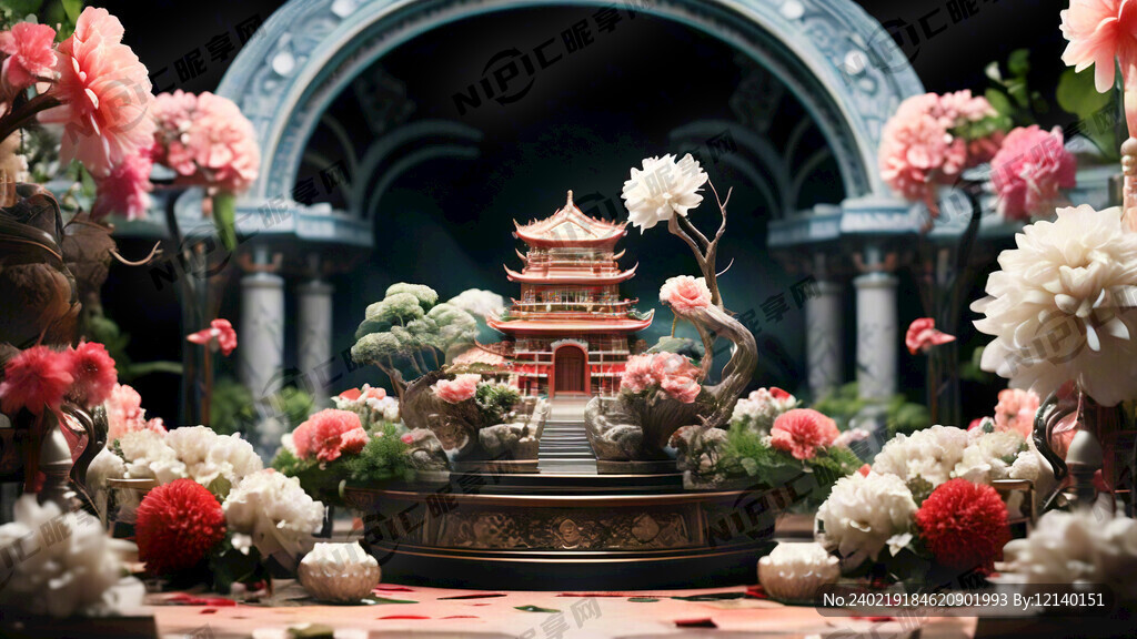 寿庆背景图