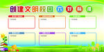 学校文明校园六个好标准