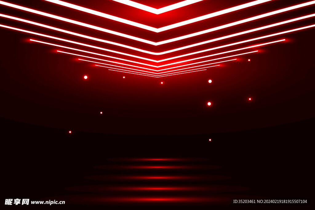红色背景