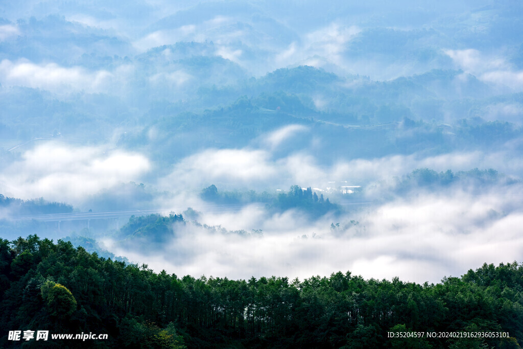 雾山风光