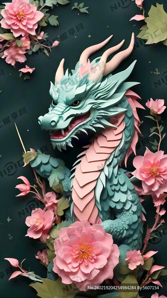 龙年的宫廷的色调背景  节目单