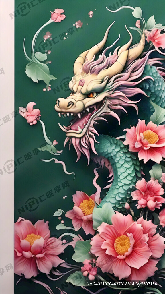 龙年的宫廷的色调背景  节目单