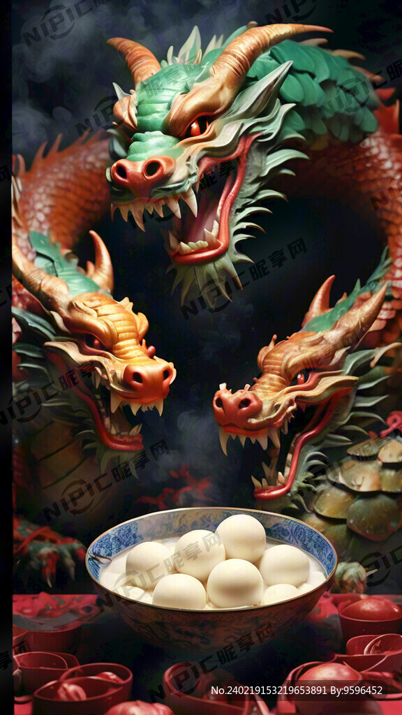 元宵节  龙年 一碗元宵 