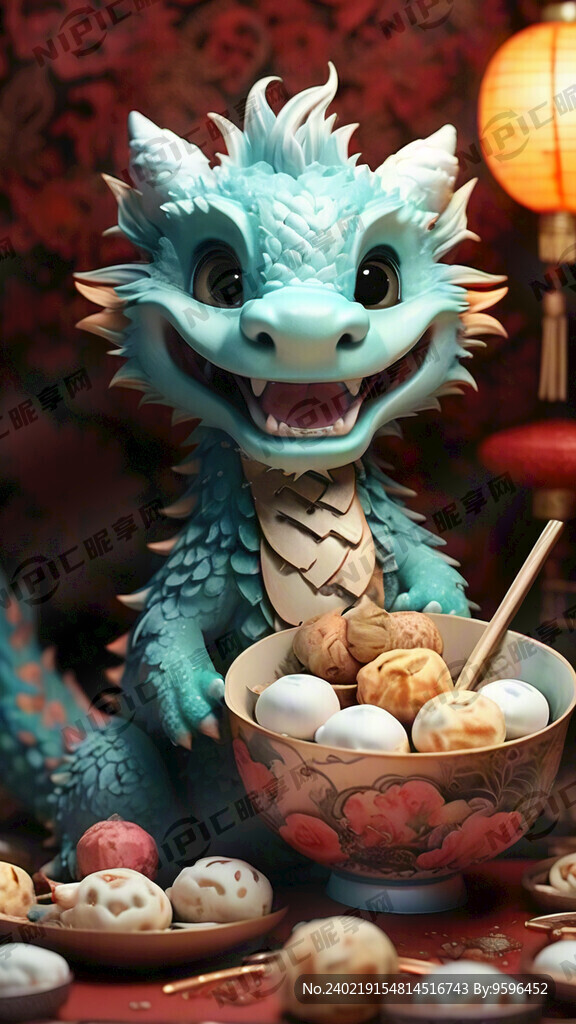 元宵节海报 灯笼 没有人的
