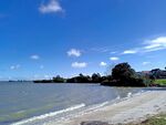 奥克兰海边小镇海滩风景