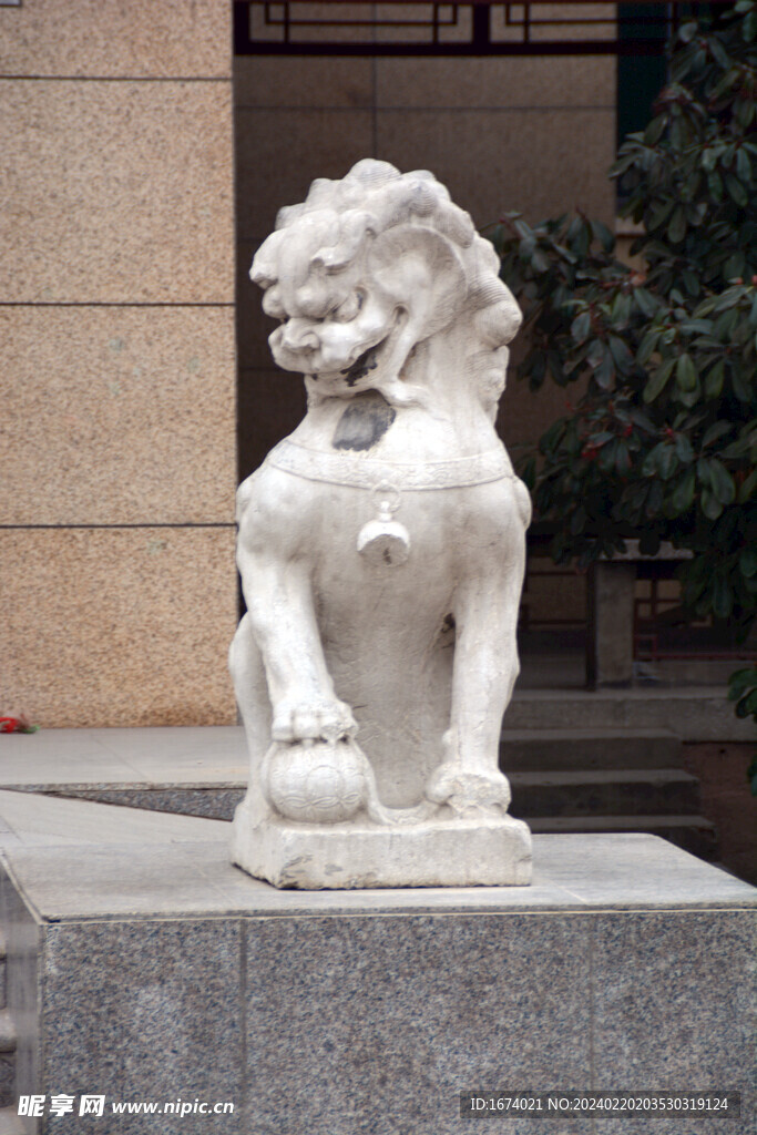 龙亭公园石狮子