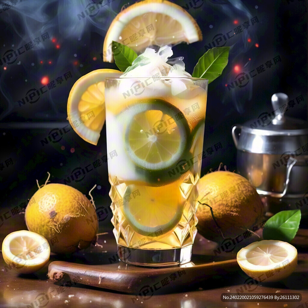 椰子柠檬茶
