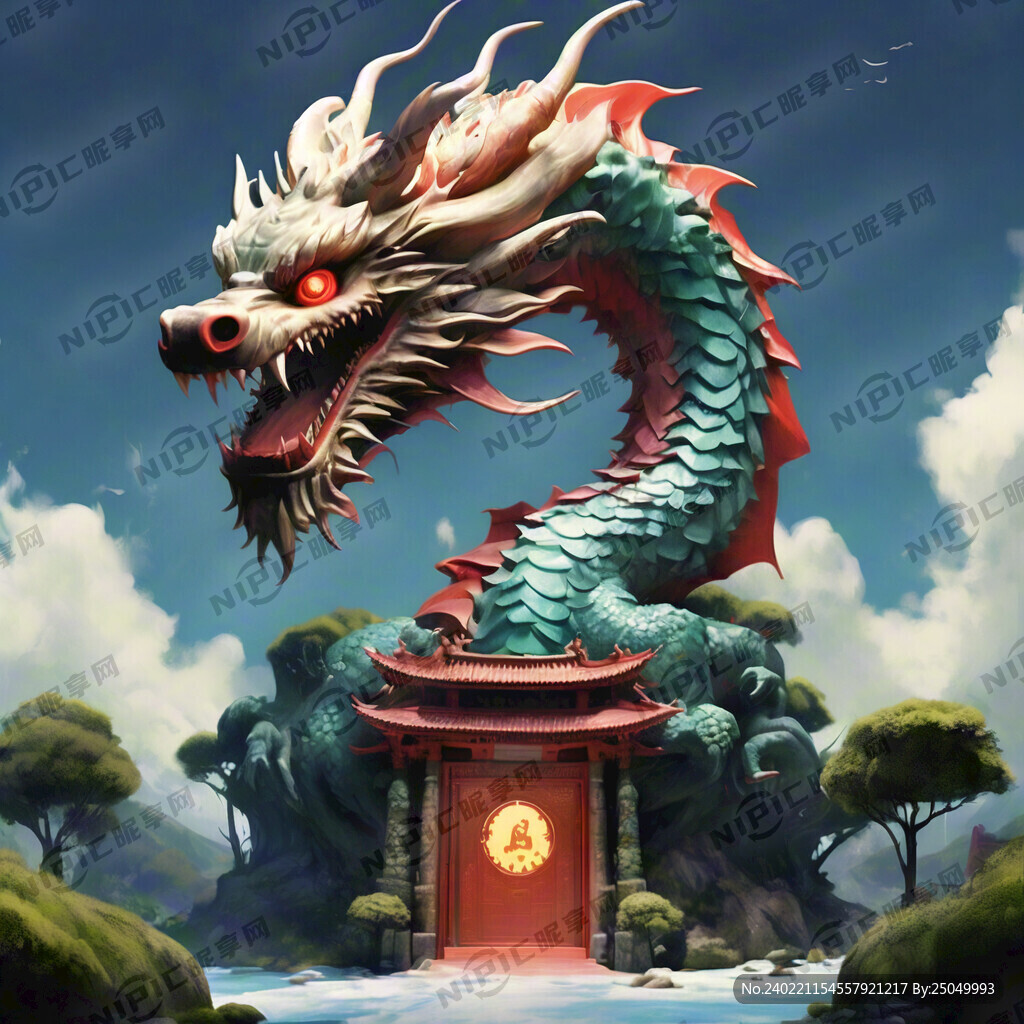 龙年 门头