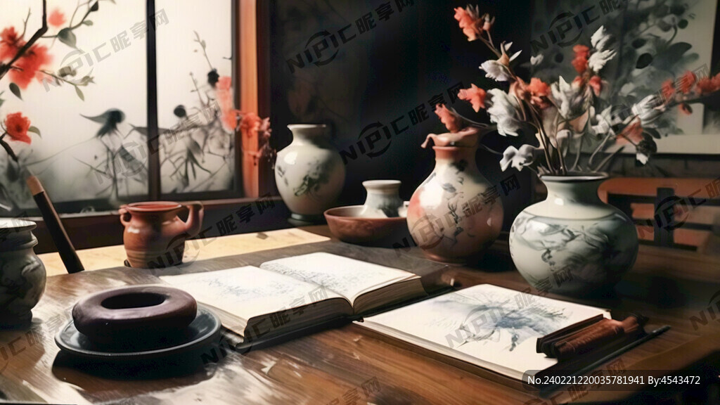 私塾教学场景