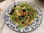 蒿子肉丝