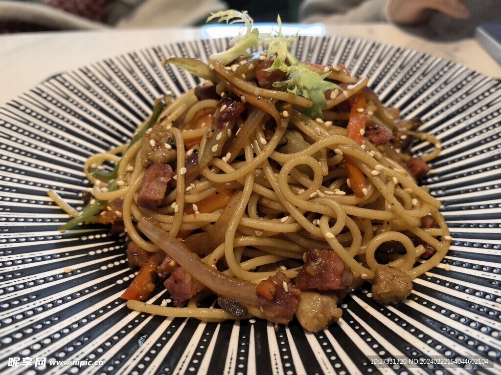 黑椒牛肉意面