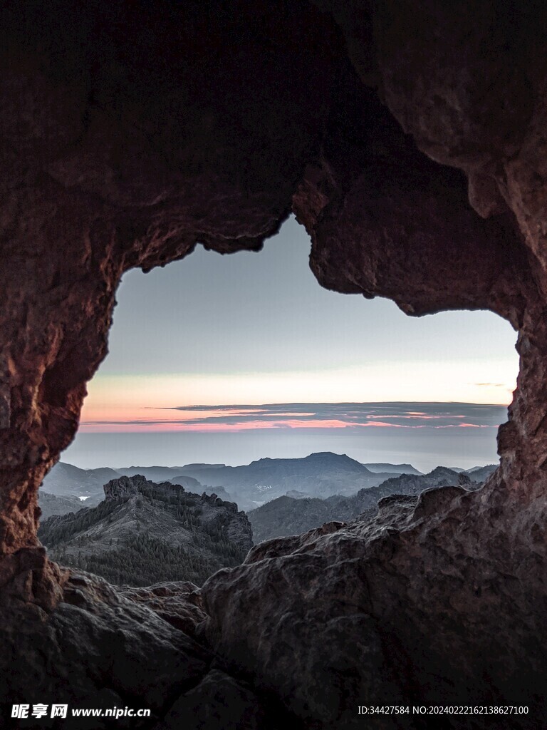 山洞山脉风景