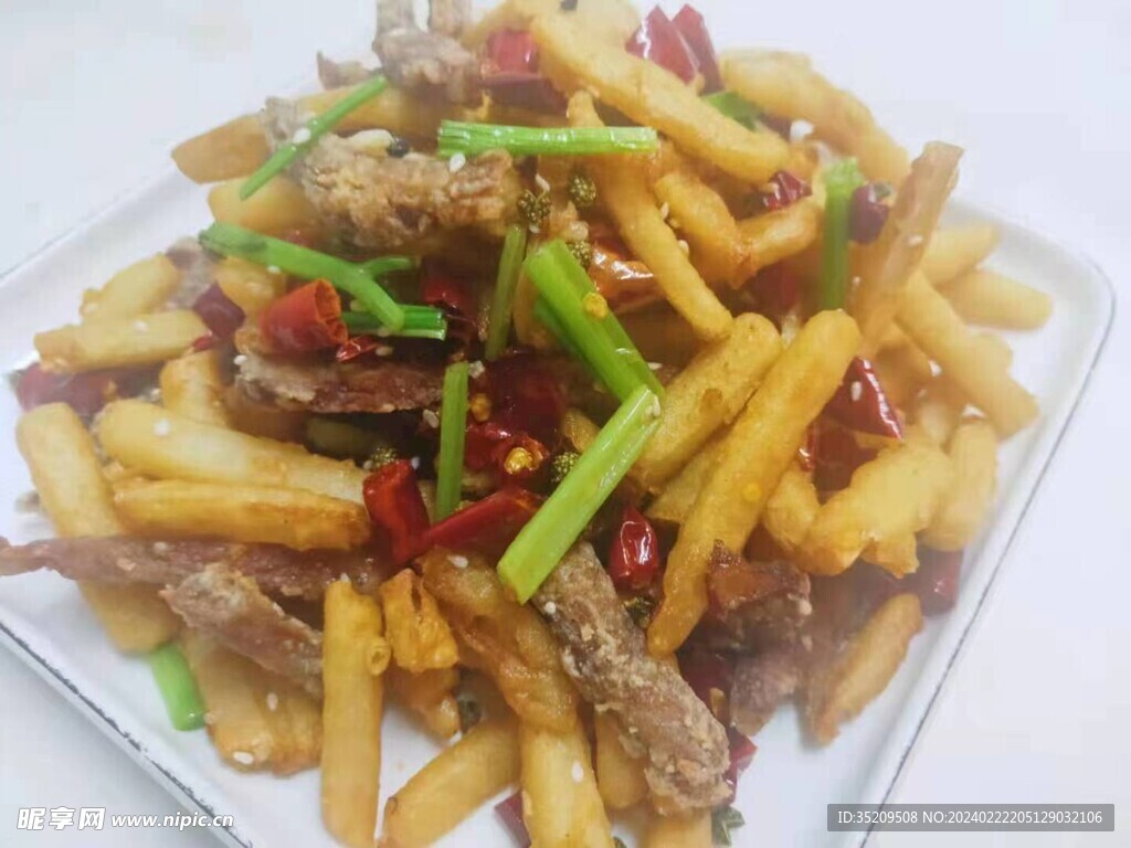 干煸牛肉藕条