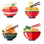 面条平面插图组图