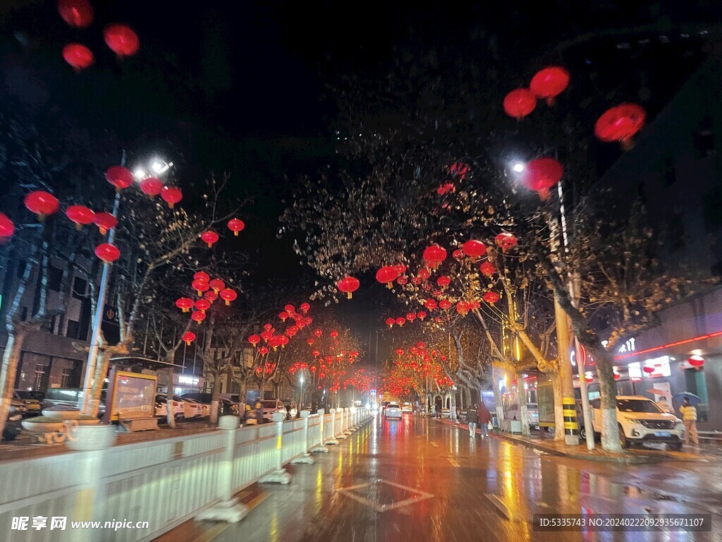 鄠邑区夜景