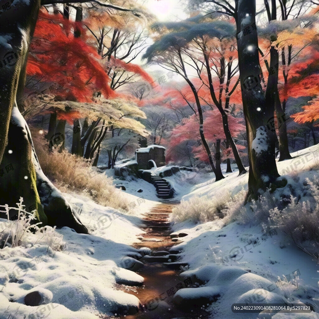 雪花森林 古道