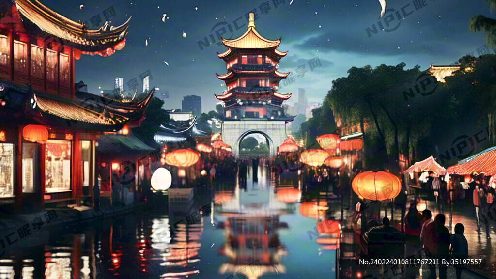 南京市夫子庙灯会