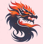 龙印章图