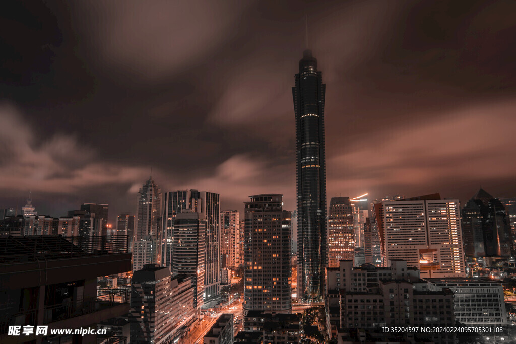 深圳城市夜色