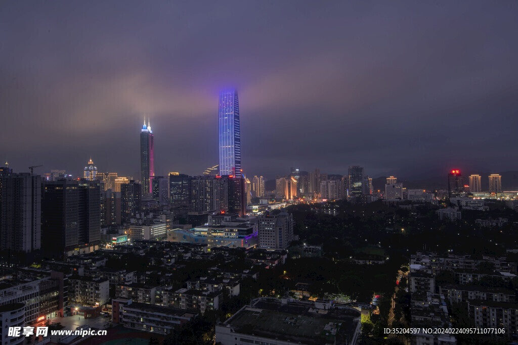 深圳城市夜色