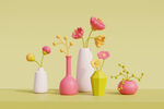 鲜花背景CG鲜花BANNER图