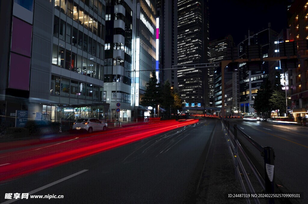 都市夜景街头摄影城市