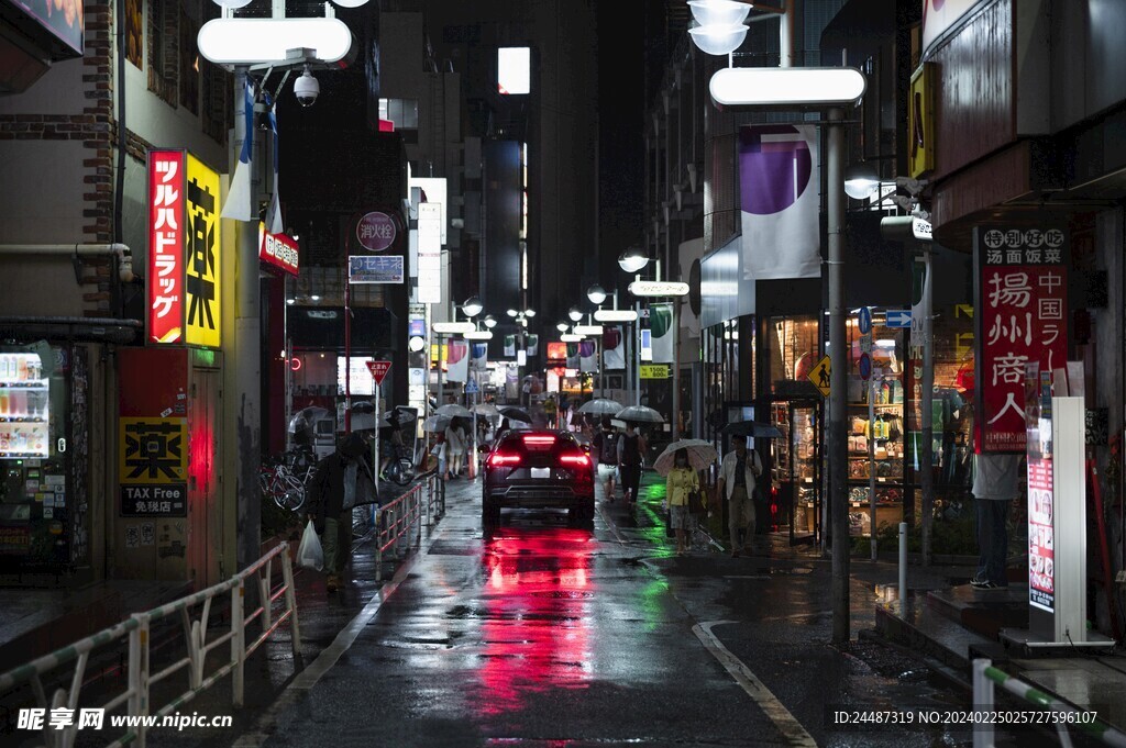 都市夜景街头摄影城市