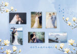 蓝色新中式婚礼