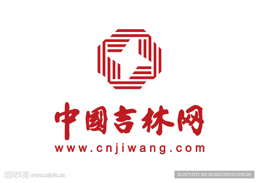 中国吉林网 LOGO 标志