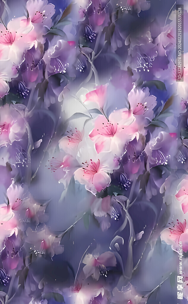 手绘花