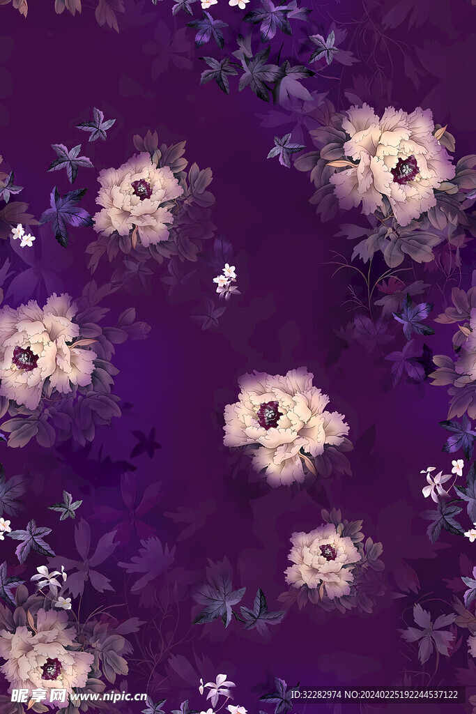 手绘花