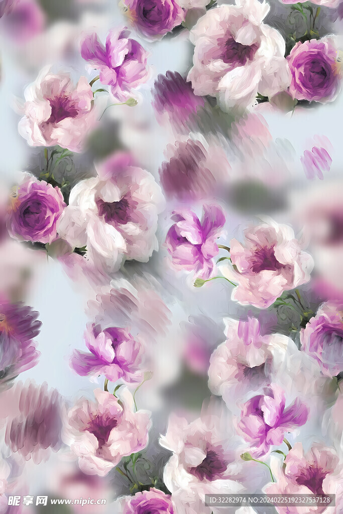 手绘花