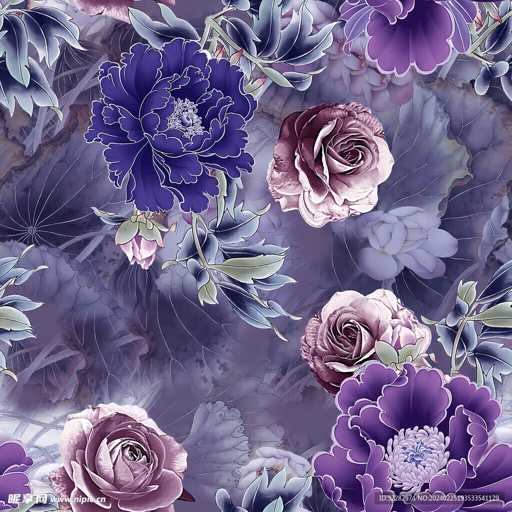 手绘花