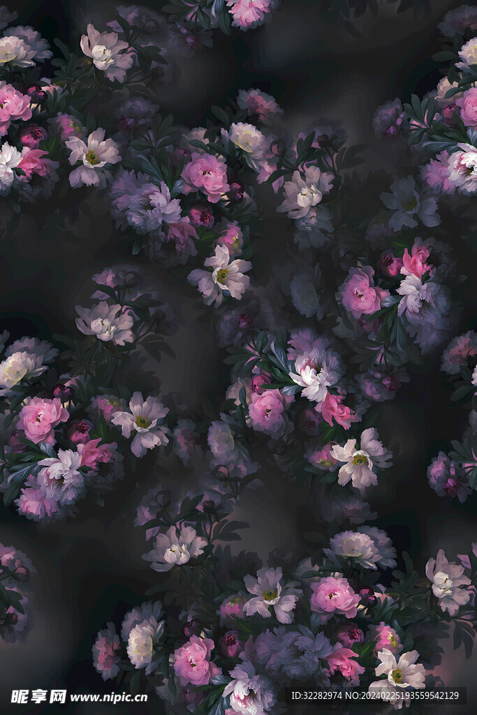 手绘花