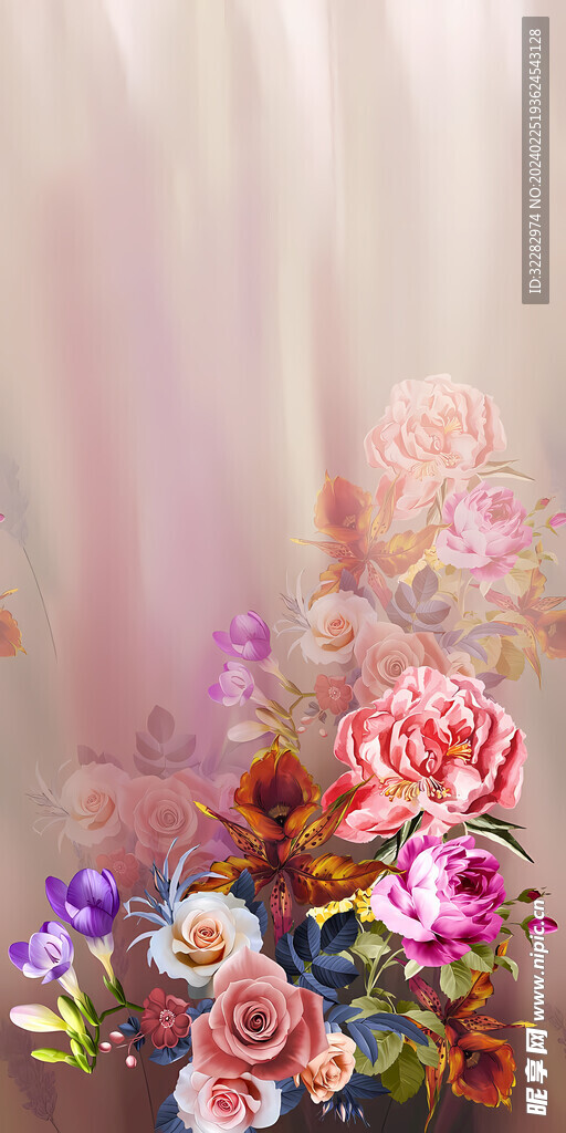 定位花