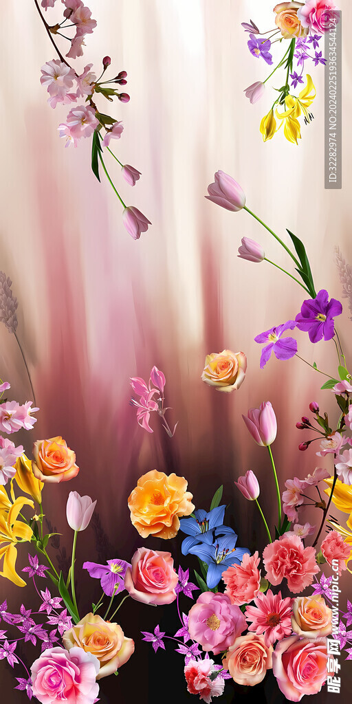 定位花