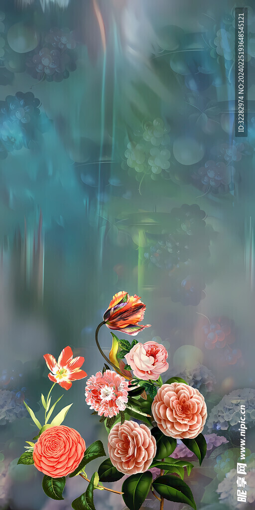 定位花