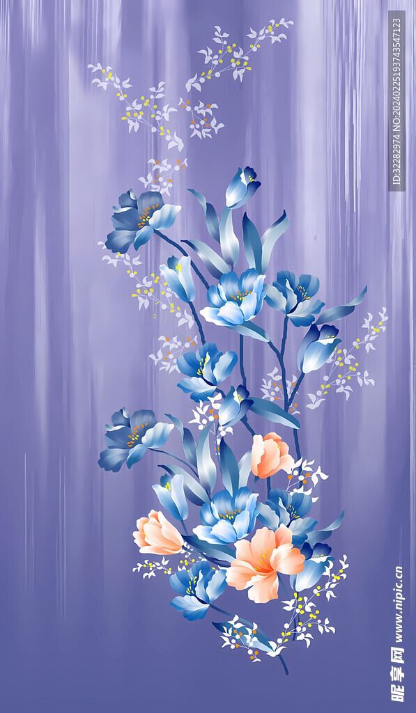 定位花