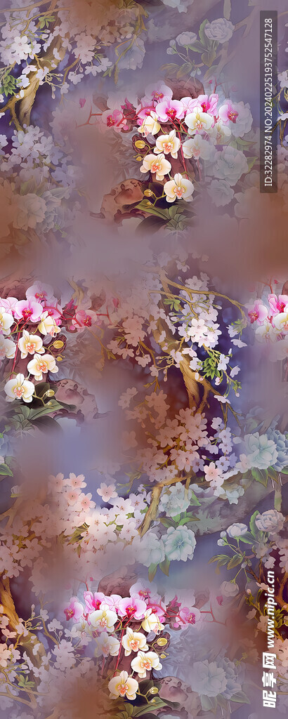 手绘花