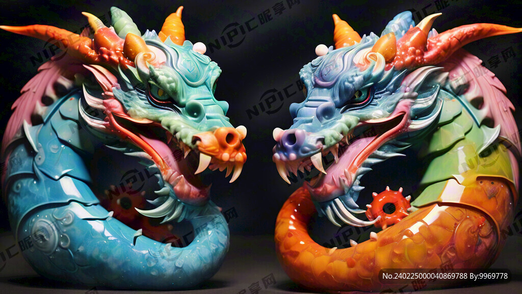 双龙戏珠 排成一条直线