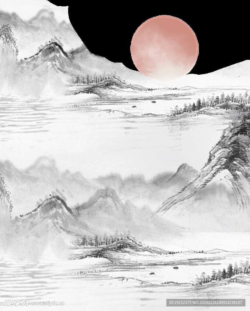 水墨画