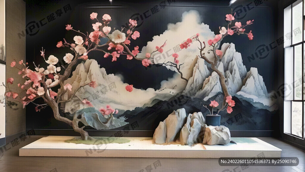 学校成品展示墙 简约大气