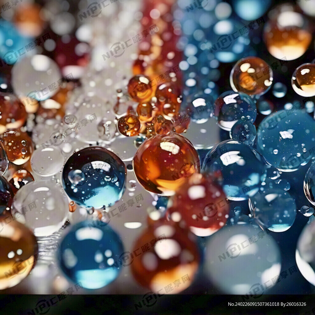 很多小水珠组成数字70